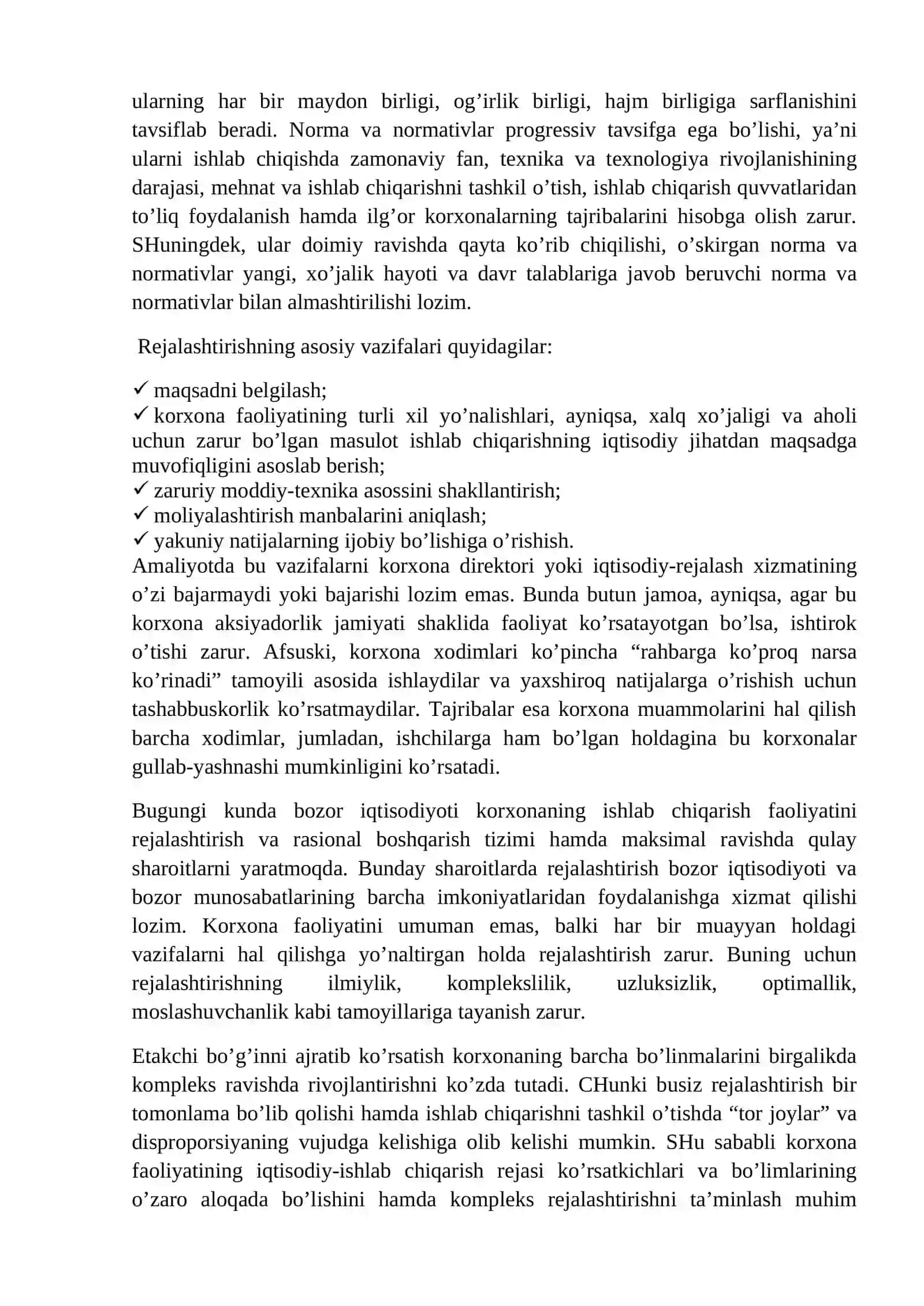 8-mavzu. Sanoat korxonalarida rejalashtirish 4