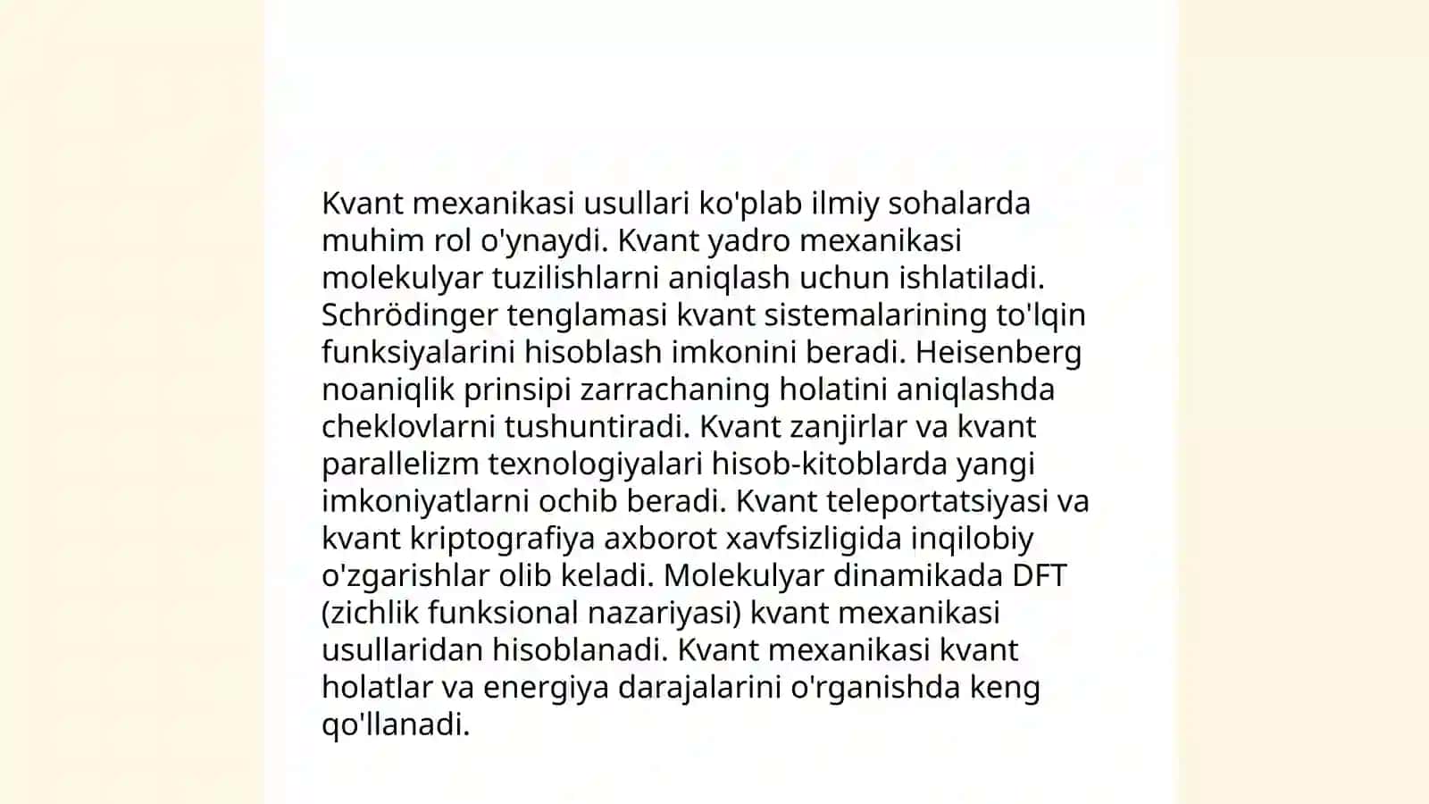 Kimyoda kompyuterda modellashtirish 4
