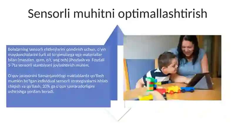 Autizm spektridagi bolalar uchun ta'limni tashkil etish xususiyatlari 4