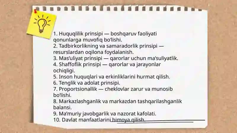 Boshqarishning huquqiy asoslari 4