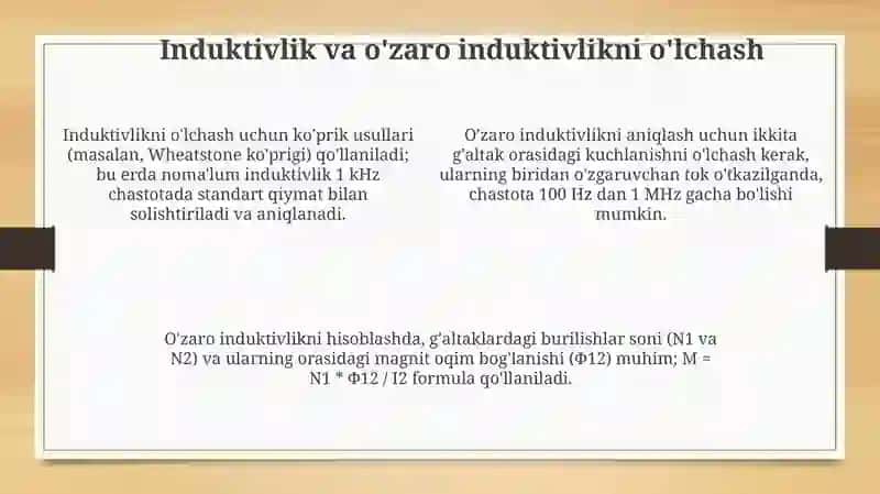 Intiktiv bogʻlangan tok zanjirlarini tekshirish 4