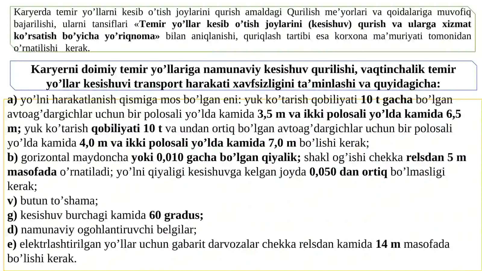 Poyezdning foydali massasi, temir yo‘lning yuk o‘tkazish qobiliyati va harakatlanuvchi sostav parkini 4