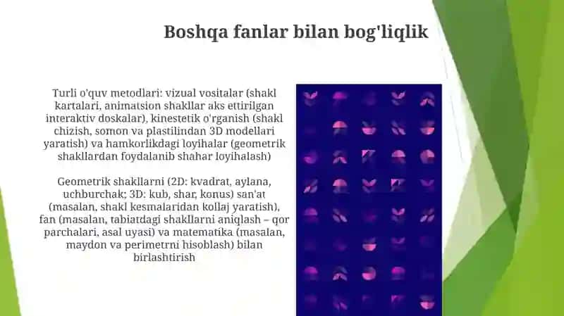 Boshlangʻich sinflarga geometrik shakllarni oʻrgatish metodikasi 4