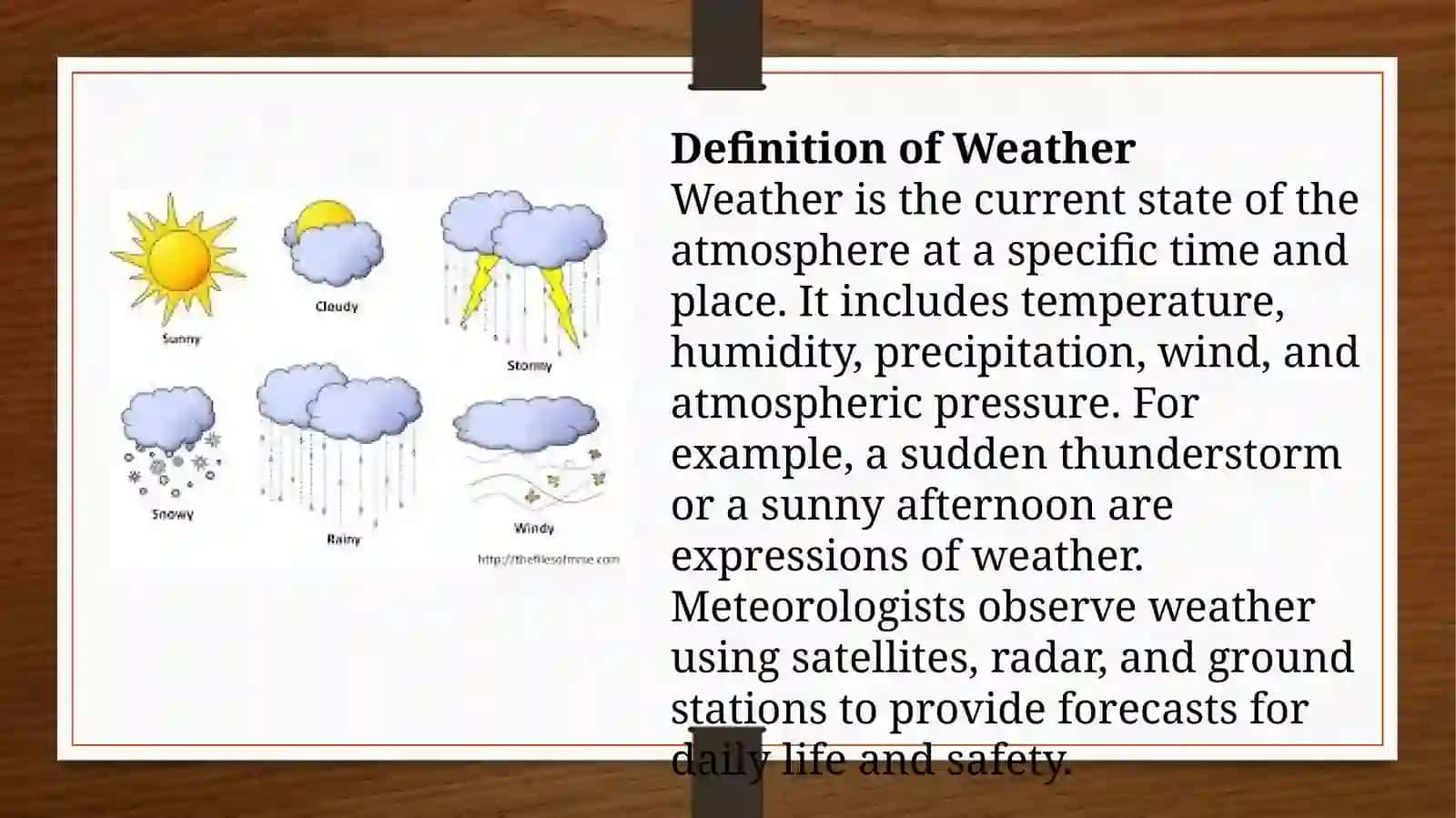 Weather and Climate 4