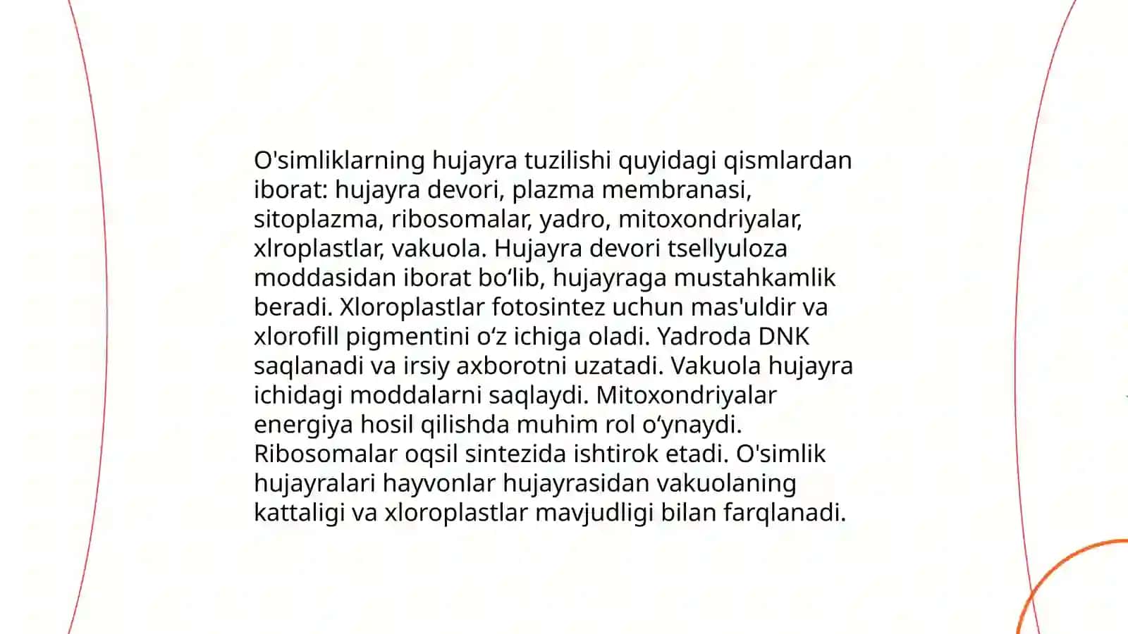 O'simliklarning asosiy bo'limlari va hayotiy shakllari 4