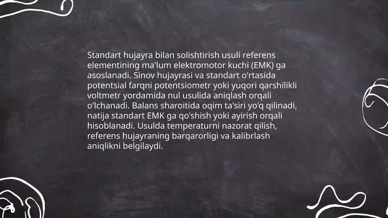 Elektr yurituvchi kuchni aniqlash usullari 4