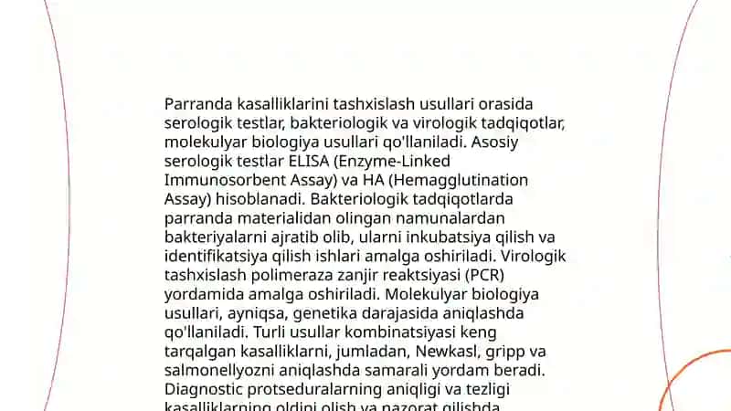 Parrandalarning anatomiya va fiziologiyasi 4