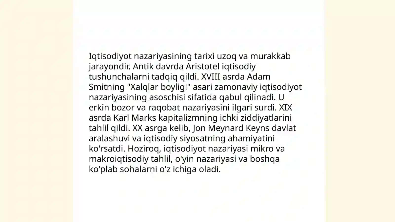 Iqtisodiyot nazariyasining predmeti va vazifalari 4