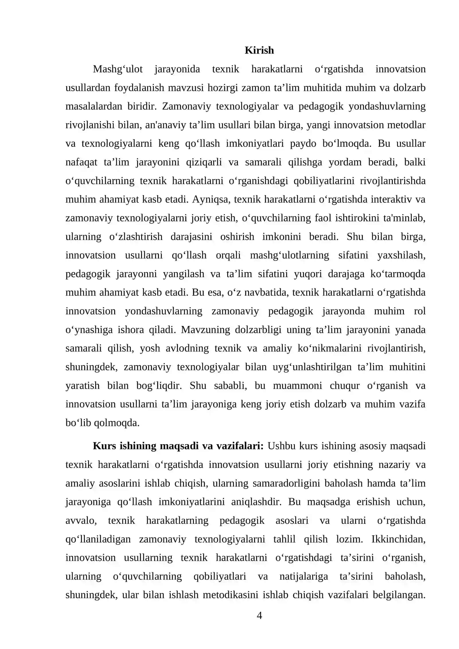 Karate Sporti Boyicha Fanidan Tayyorlagan Kurs Ishi 4