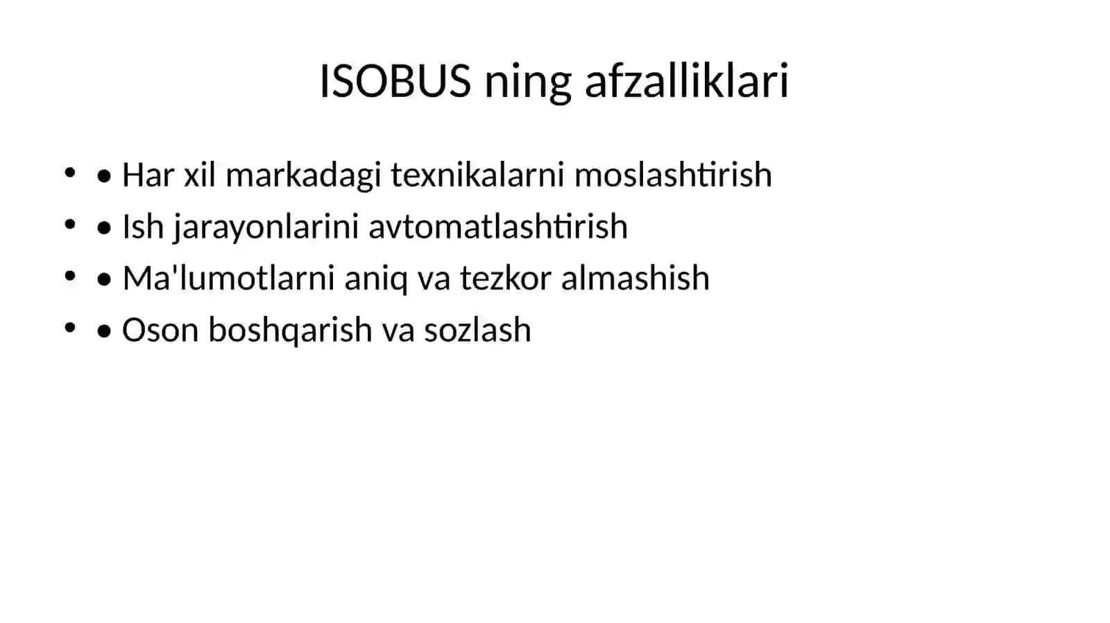 ISOBUStiziminio'rganish 4