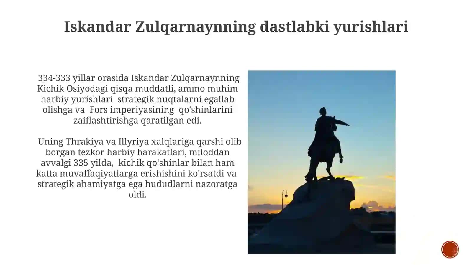 Aleksandr Makedonskiyning Harbiy Yurishlari 4
