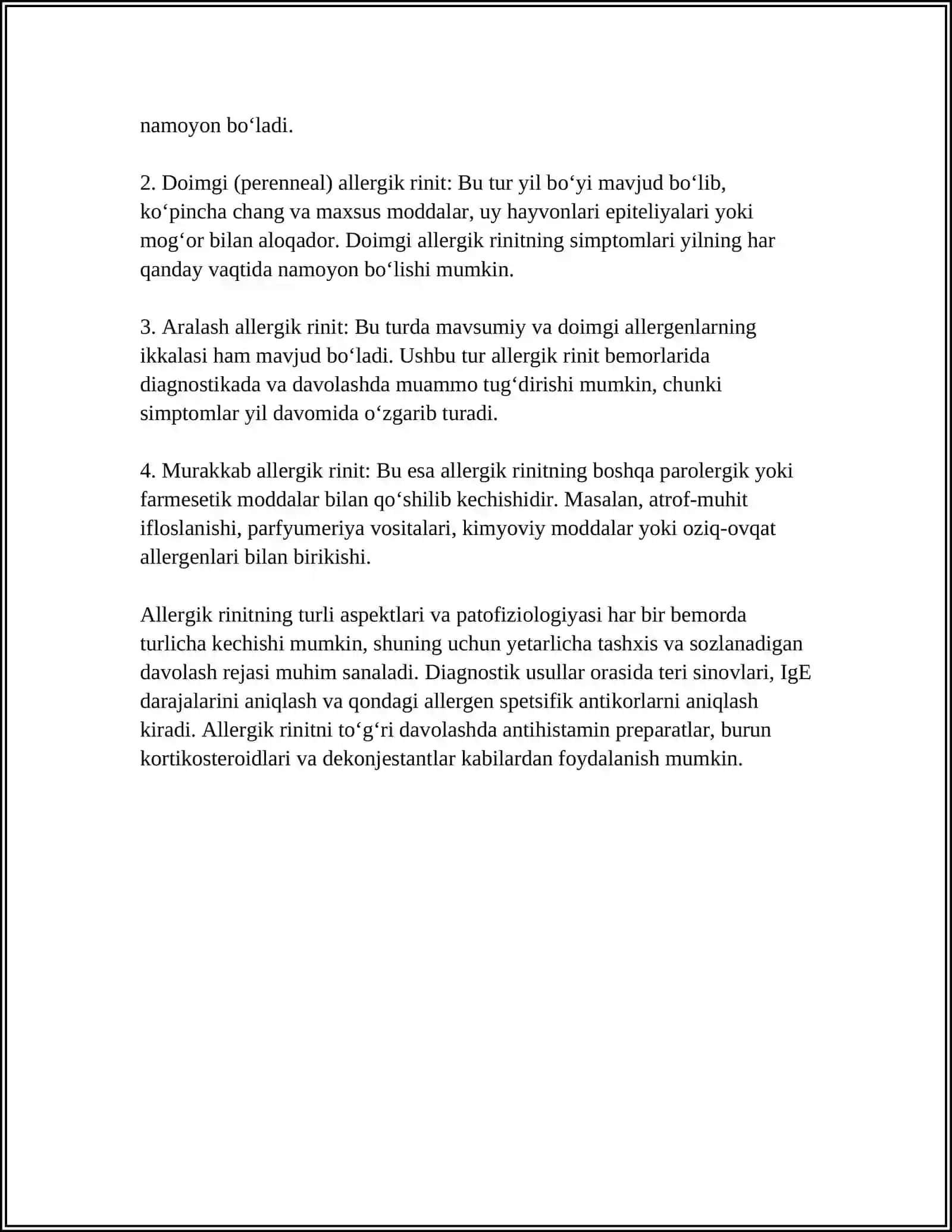 RESPIRATOR ALLERGOZ. ALLERGIK RINIT. ALLERGIK DERMATIT 4