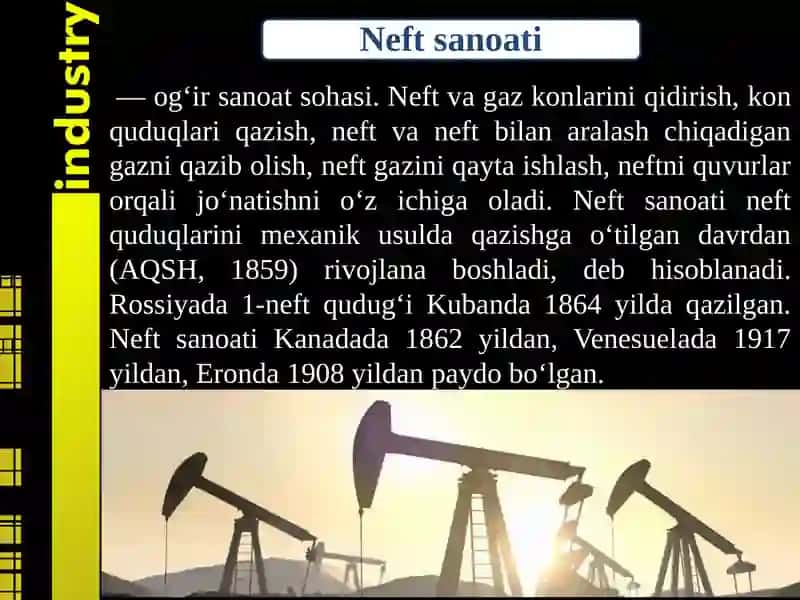 Neft va gaz sanoati 4