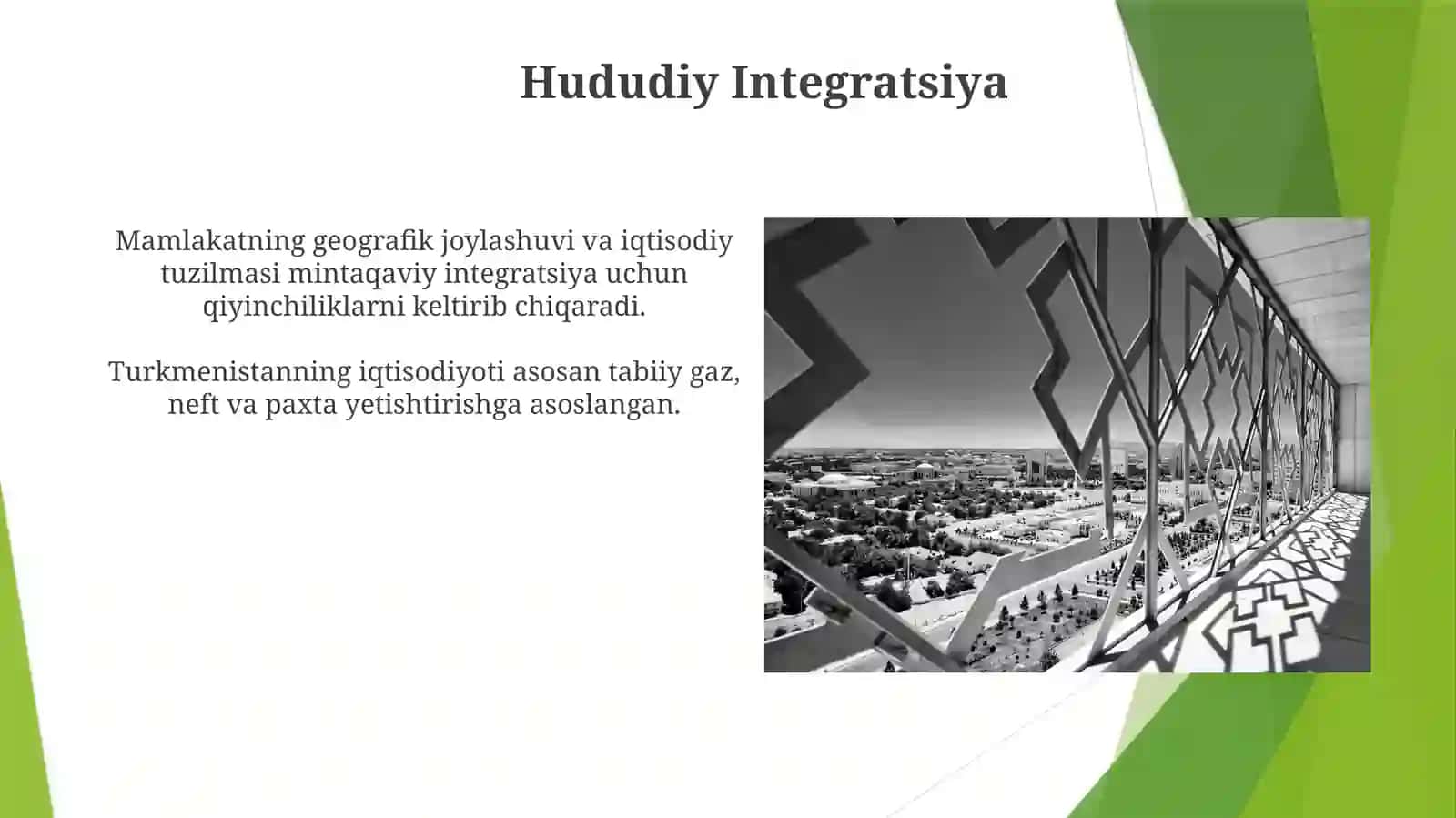 TurkmenistanRepublikasigaumumiyiqtisodiygeografiktasnif 4