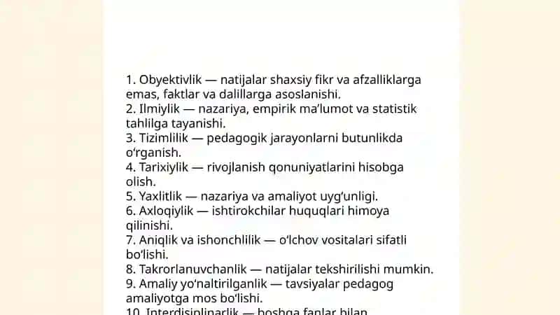 Pedagogik ilmiy tadqiqot metodlari tushunchasi 4