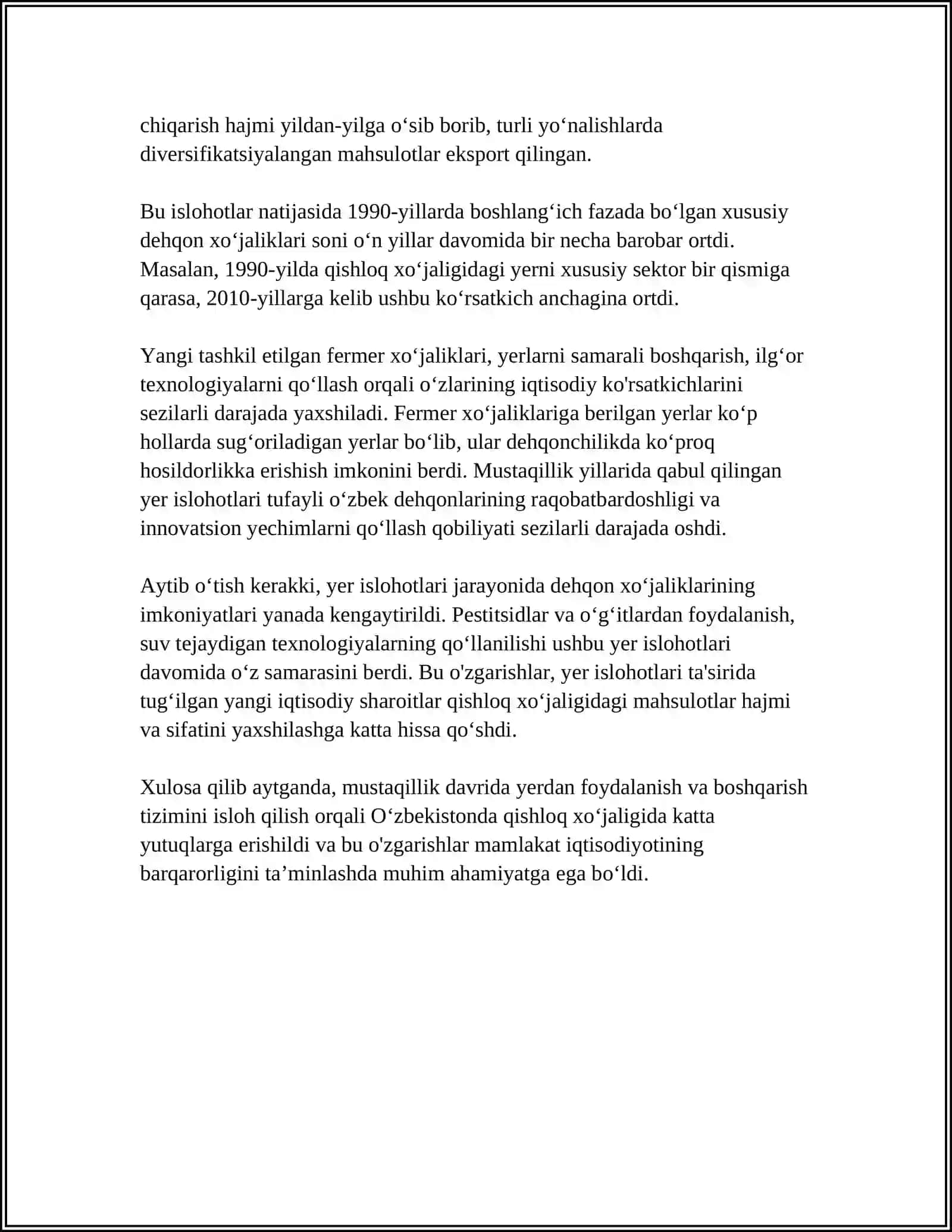 Navoi Davlat Universiteti Referat 4