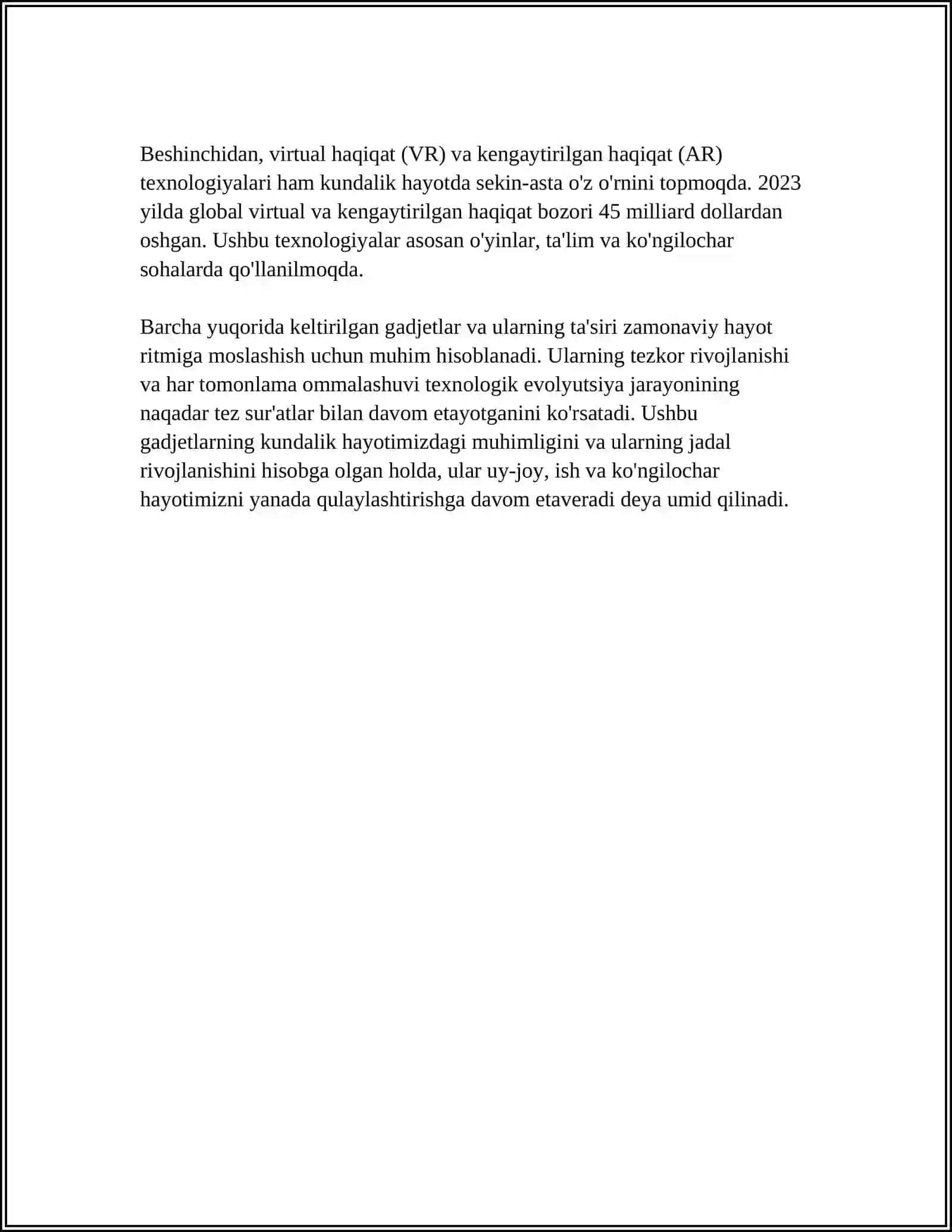 Zamonaviy RAQAMLI TEXNOLOGIYALAR GADJETLAR 4