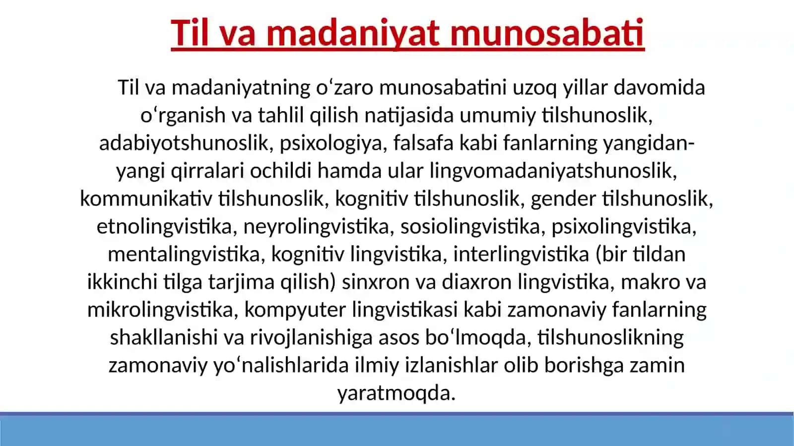 TIL VA MADANIYAT 4