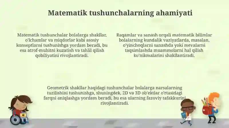 Matematika va Mashg'ulotlar 4