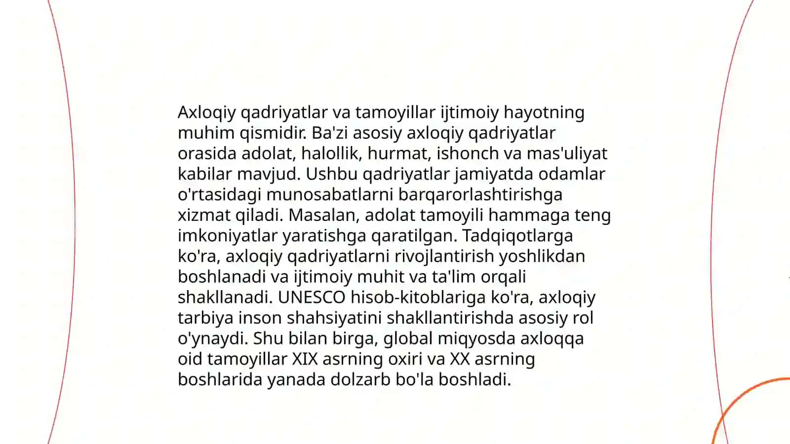 Etikaning asosiy tushunchalari va jamiyatdagi o‘rni 4