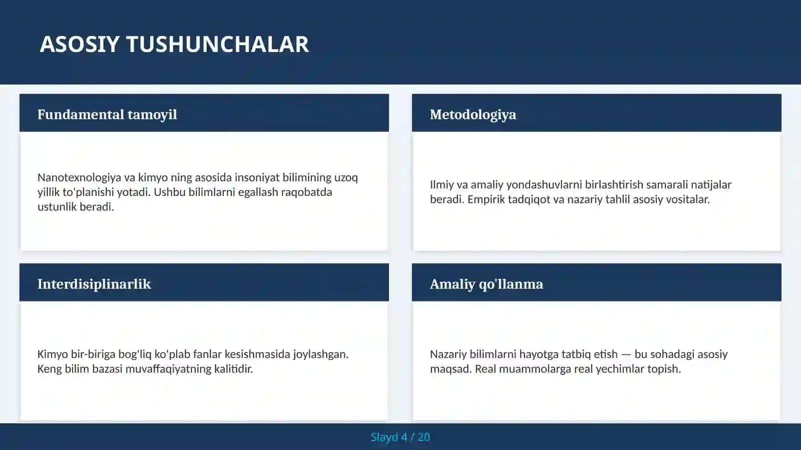 Nanotexnologiya va kimyo 4