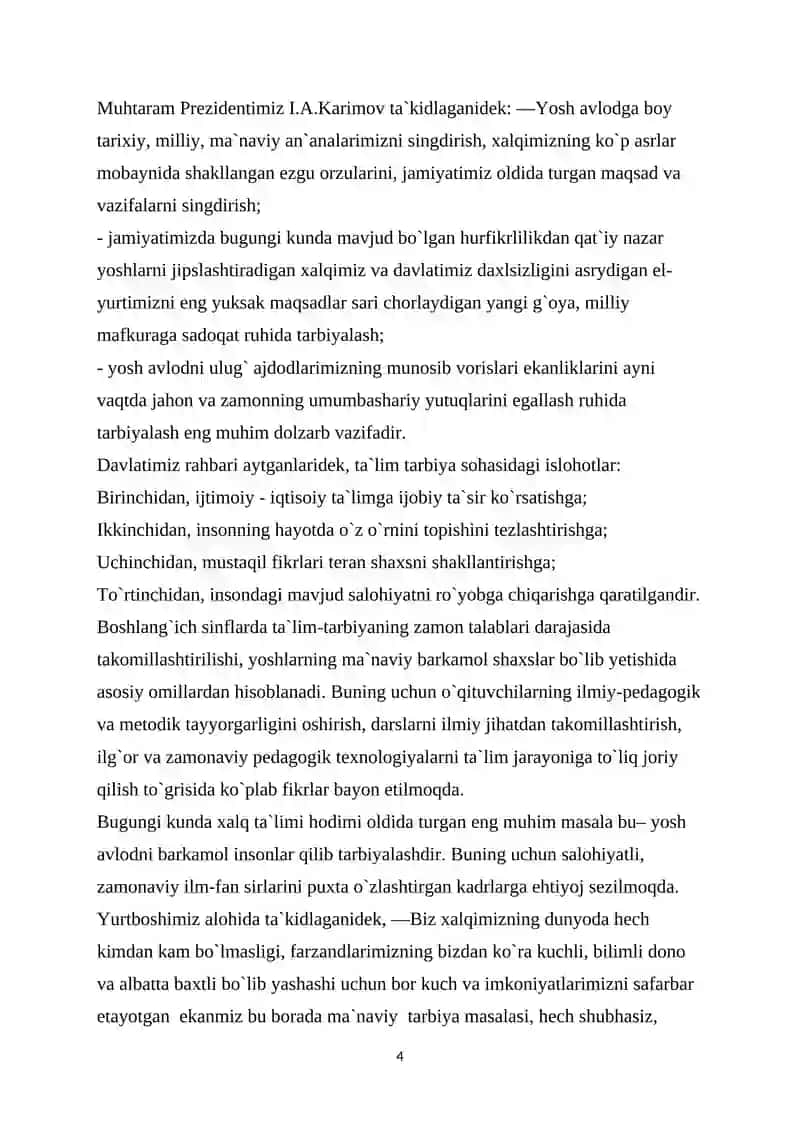 3-sinfda “sifat” mavzusini o’rgatishda interfaol metodlarni qollash 4