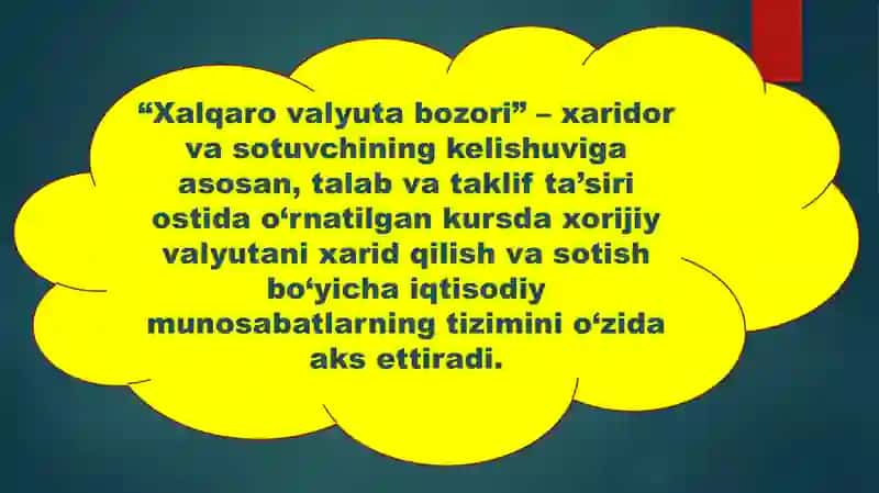 Xalqaro valyuta bozori 4