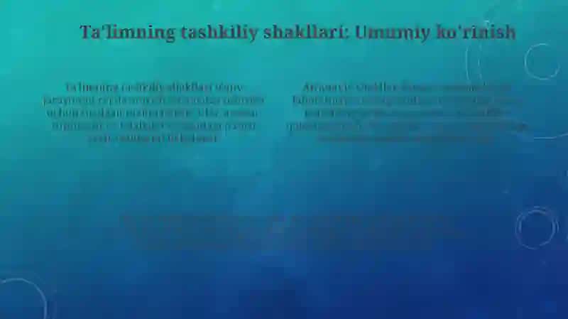 Maxsus fanlarni o'qitishda ta'limning tashkiliy shakllari 4