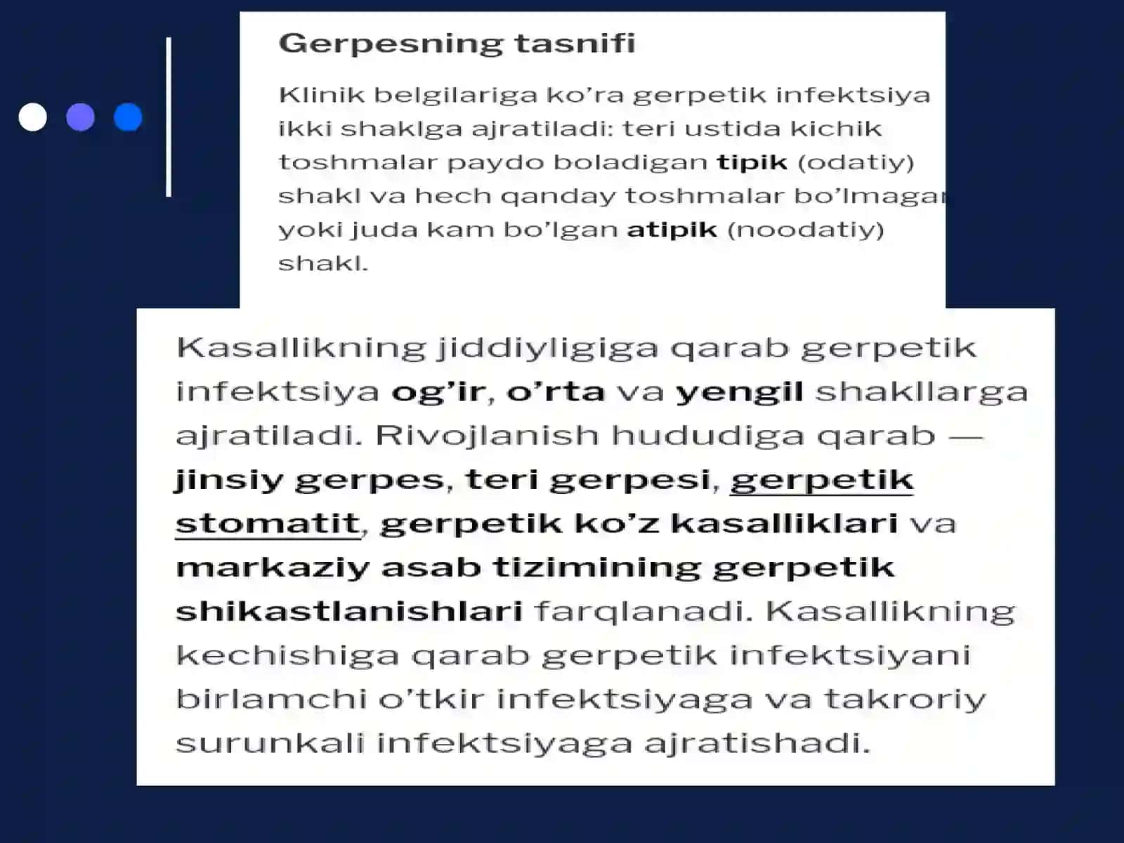Оддий герпес - herpes simplex (пуфакчали темиратки) 4