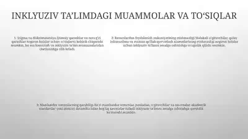 Iimkoniyati Cheklangan Bolalarni Inklyuziv Talim Va Tarbiyalash Konsepsiyasi 4