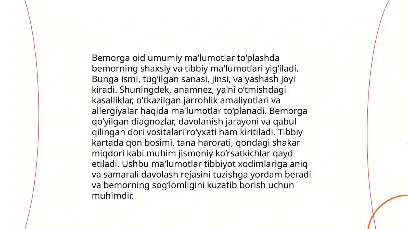 Aholini tibbiy ko‘rikdan o‘tkazishning asosiy qoidalari 4