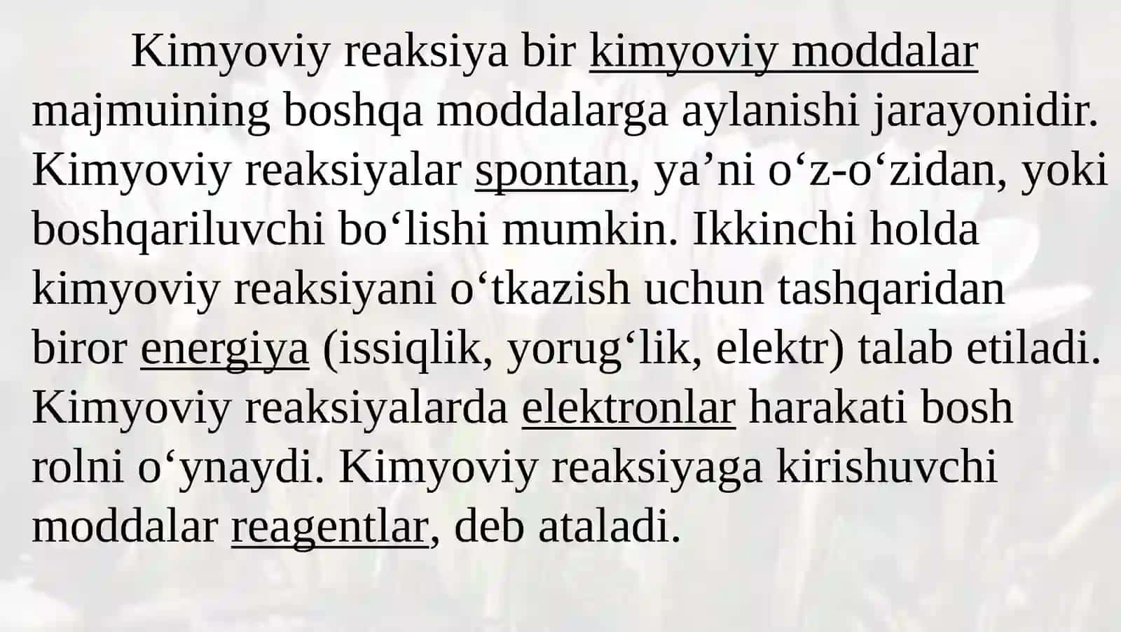 Organik reaksiyalarning tasnifi va mexanizmi 4