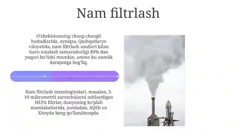 Atmosfеra havosini chang va gazlardan tozalash usullari 4