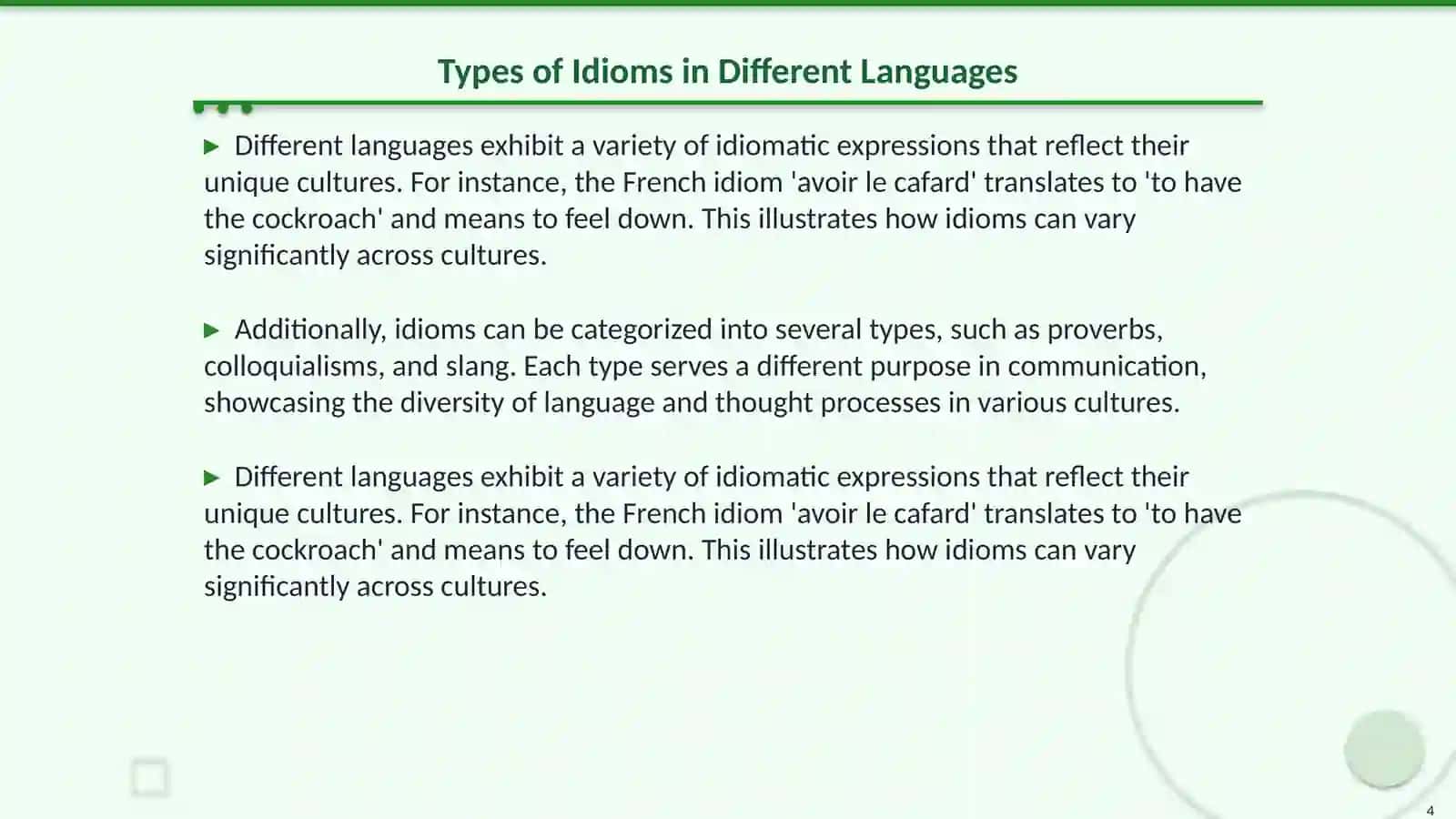 13-mavzu Idioms in language 4