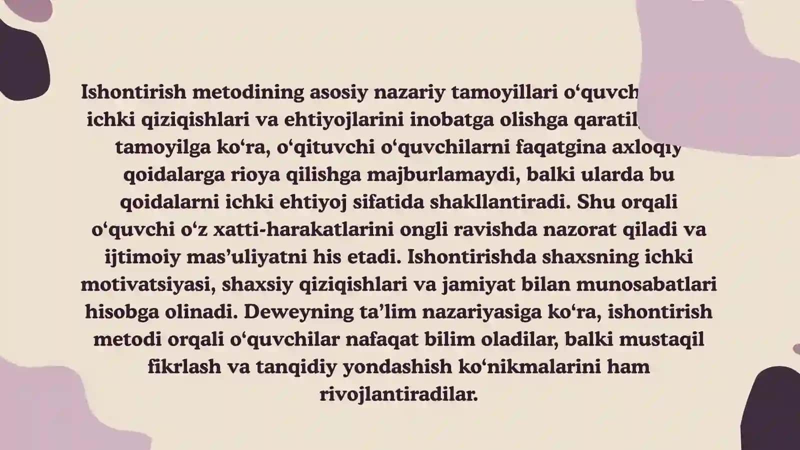 IJTIMOIY PEDAGOGIKADA ISHONTIRISH METODI 4