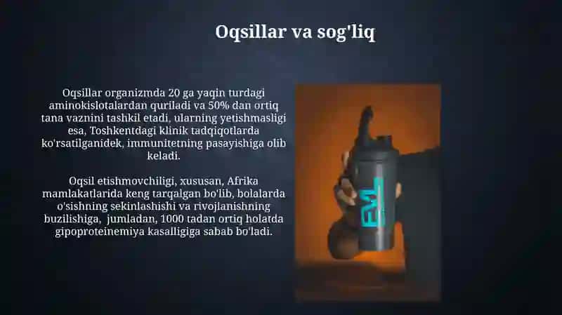Oqsillar va Amina kislotalar 4