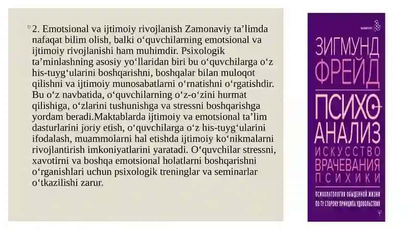 Zamonaviy sharoitda ta’limni psixologik ta’minlashning asosiy yo‘li 4