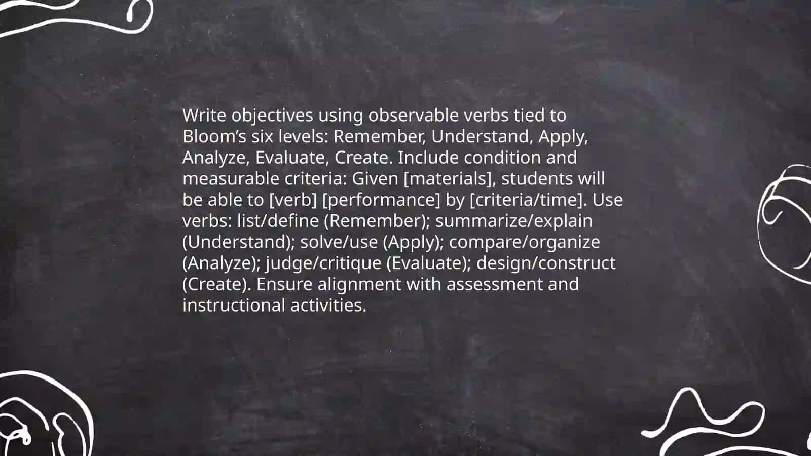 Lesson Planning and Bloom’s Taxonomy 4