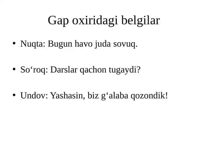 O‘zbektilidatini sh be lgilari va ularning qo‘llanilishi 4