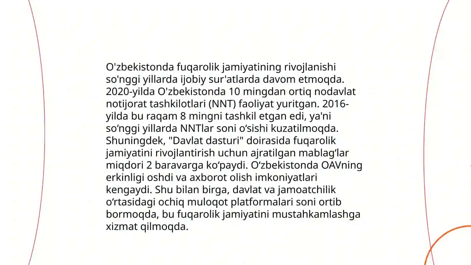 O'zbekistonda demokratik fuqarolik jamiyati asoslarining shakllanishi va amalga oshirilgan siyosiy islohotlar 4