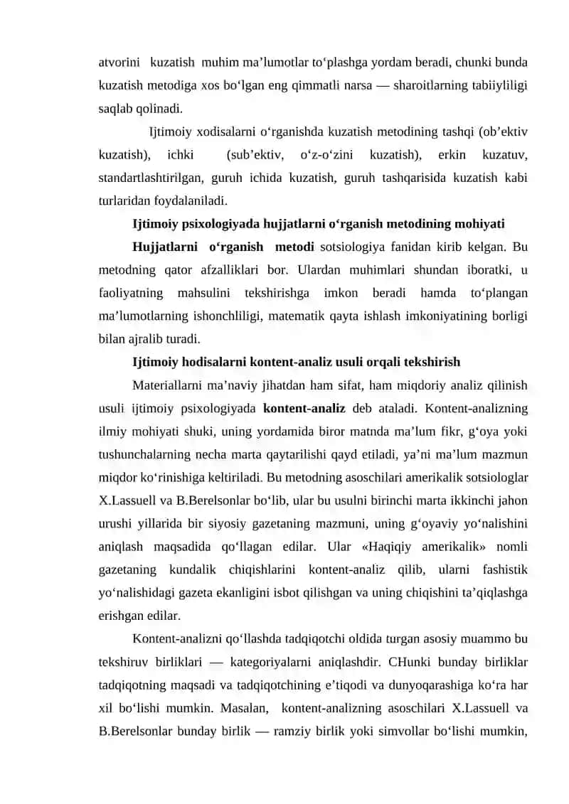 Ijtimoiy psixologiya metodologiyasi 4