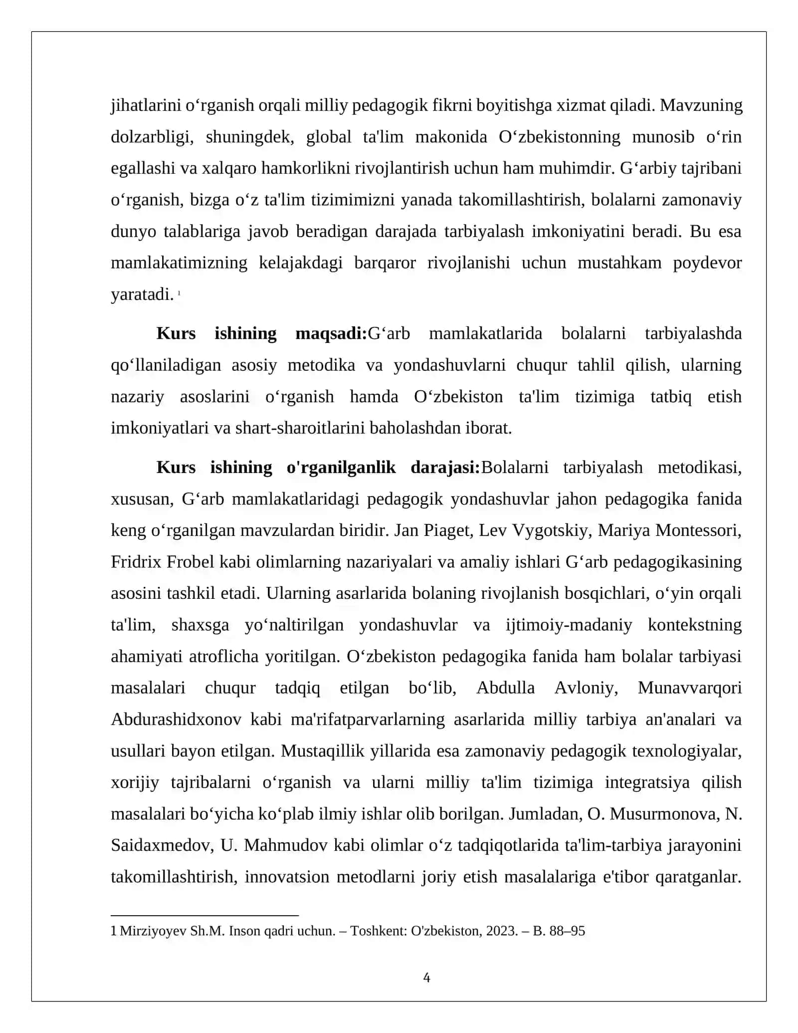 G’arb mamlakatlarida bolalarni tarbiyalash metodikasi 4