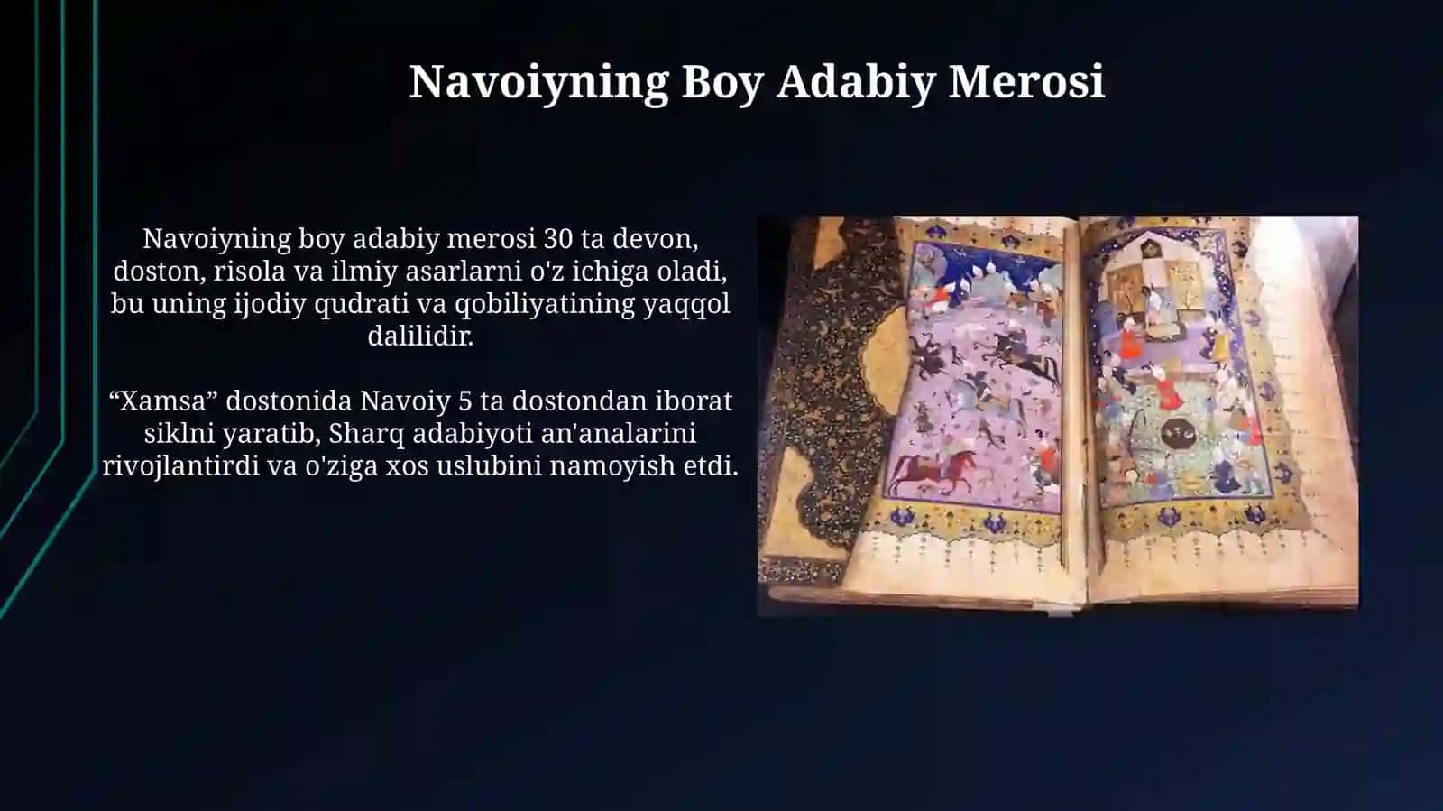 Alisher Navoiy: Hayoti va Faoliyati 4