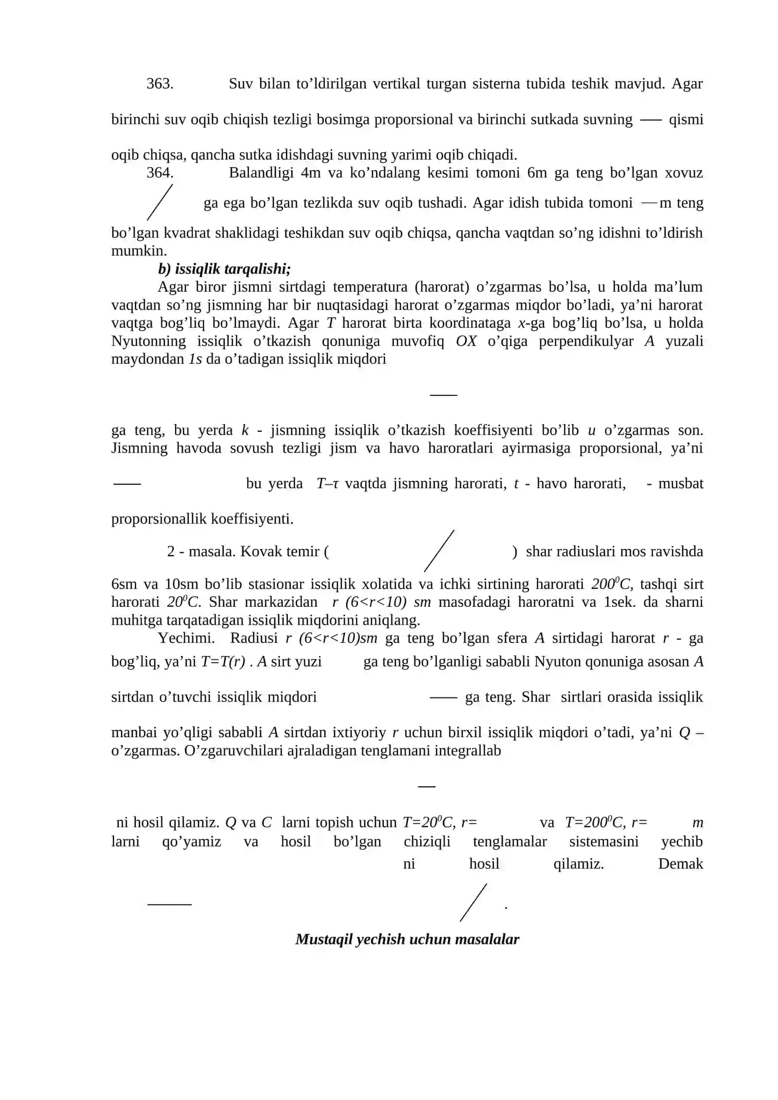 Amaliy masalalarning matematik modelini tuzish 4