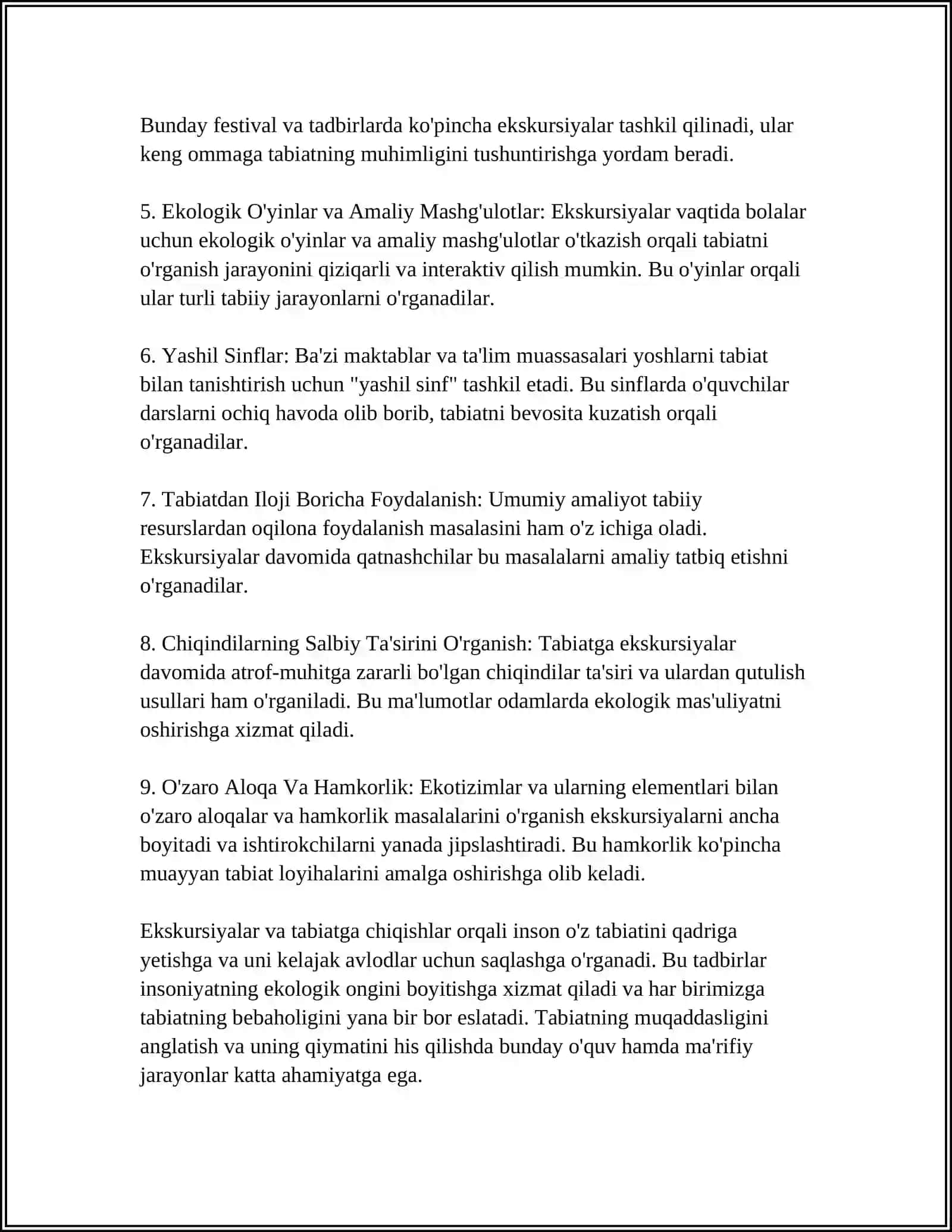 TABIAT BILAN TANISHTIRISH SHAKLLARI 4