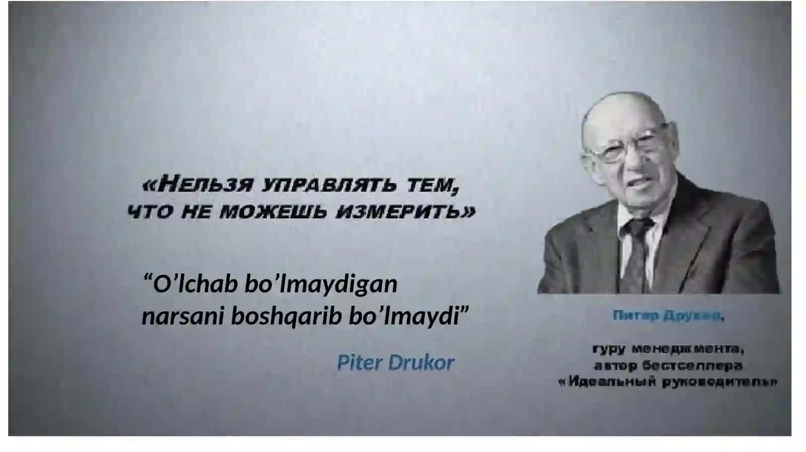 Ishlashni o'lchash va yaxshilash 4