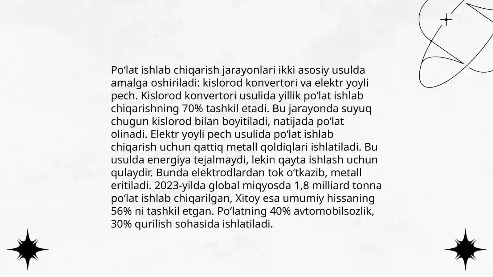 Poʻlatning kimyoviy tarkibi 4