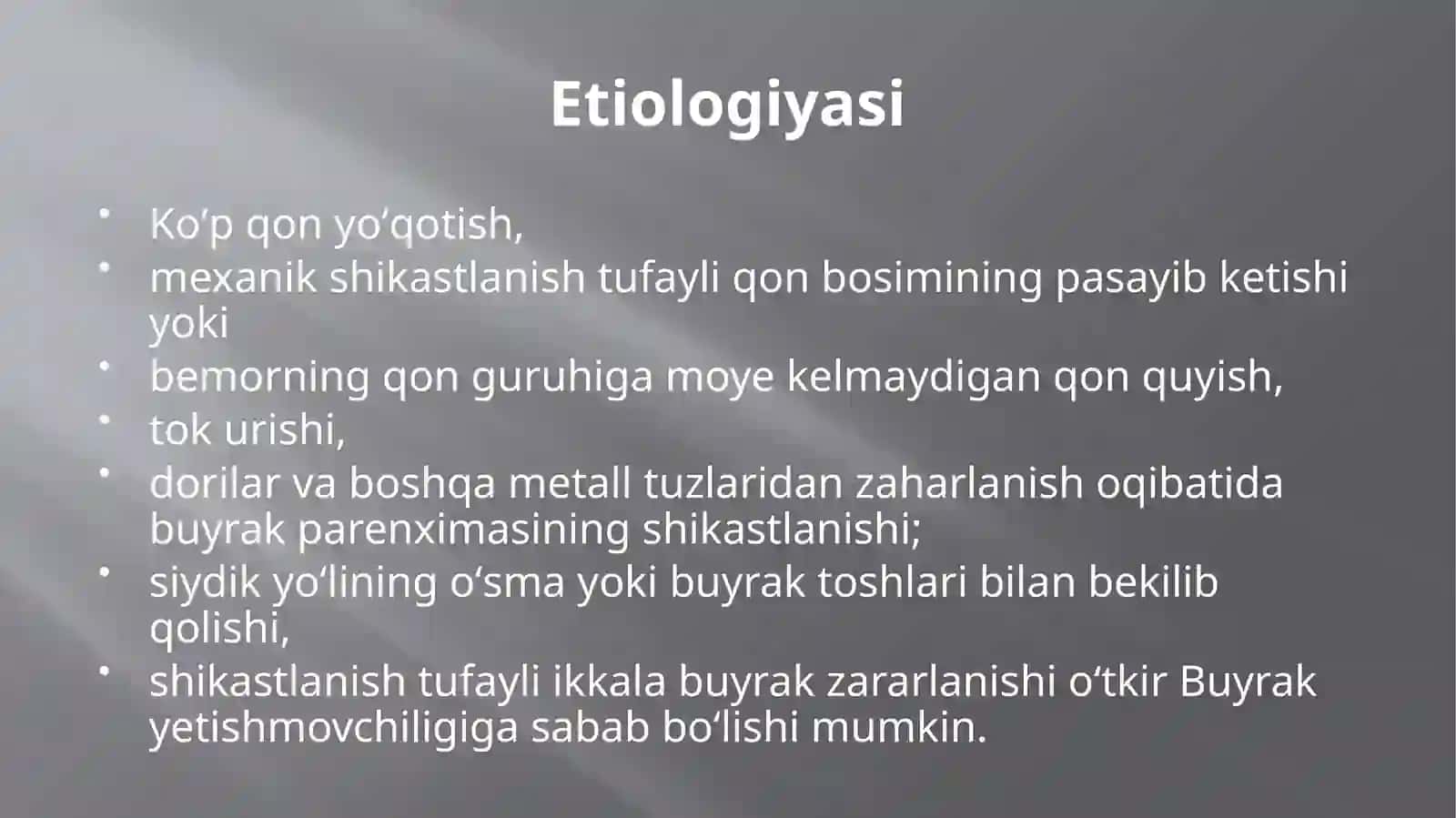 Harbiy sharoitda hayotga havi soluvchi holatlar 4
