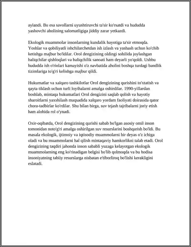 OROL DENGIZINING QURISHI HAQIDA 4