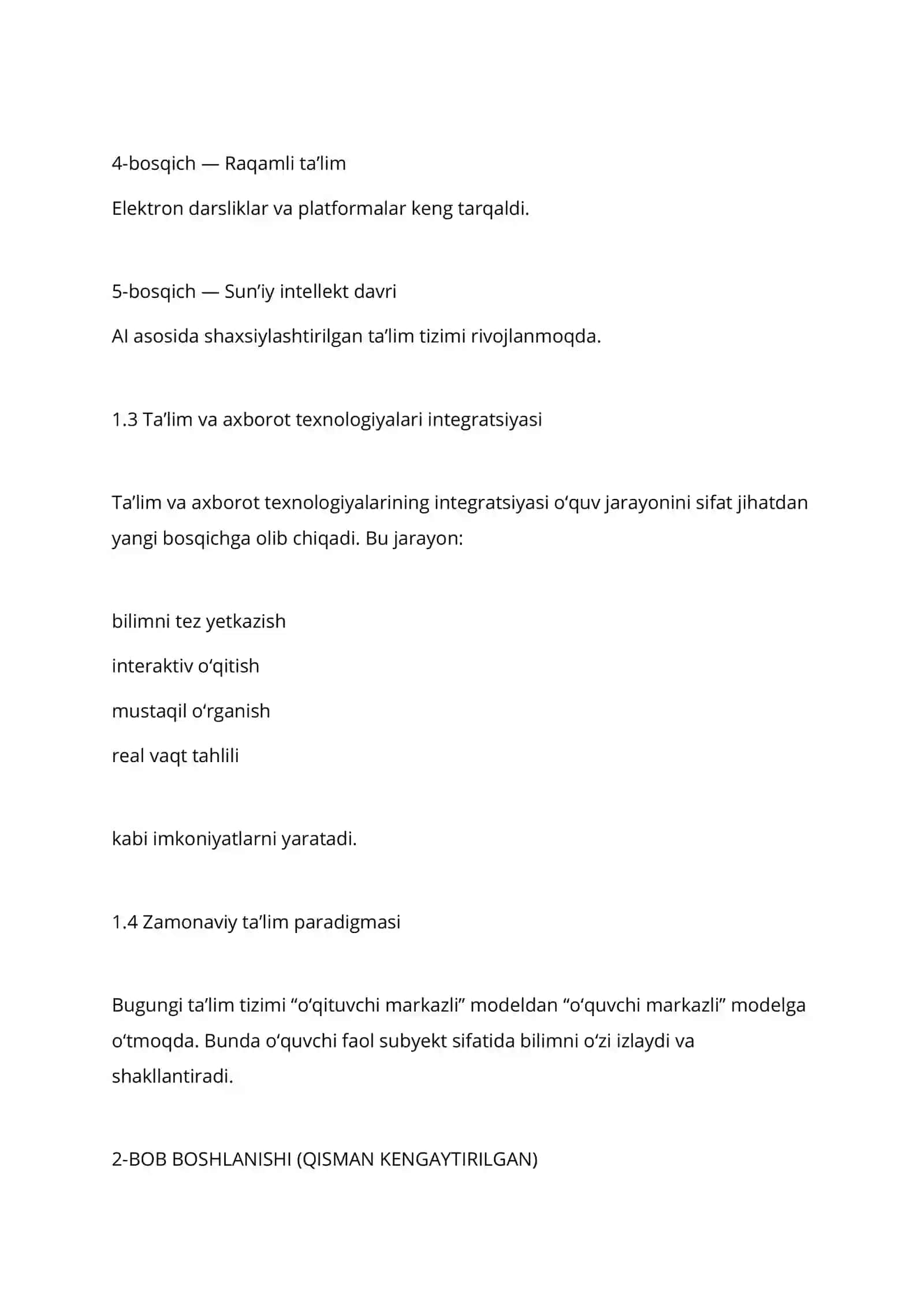 TA’LIMDA AXBOROT TEXNOLOGIYALARIDAN FOYDALANISH 4